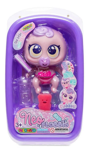 Muñeco Neo Flobbis Flobbeti Rosa Distroller 992802