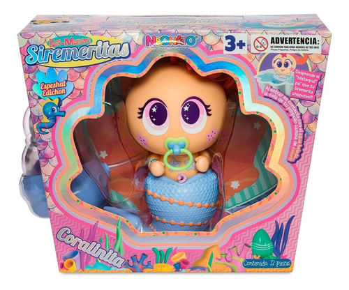 Muñeco Bebé Ksimerito Coralinita Siremerita Distroller 86016
