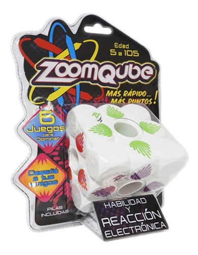 Zoomqube Shine Cubo con luzsonido Juego Habilidad Y Reacción