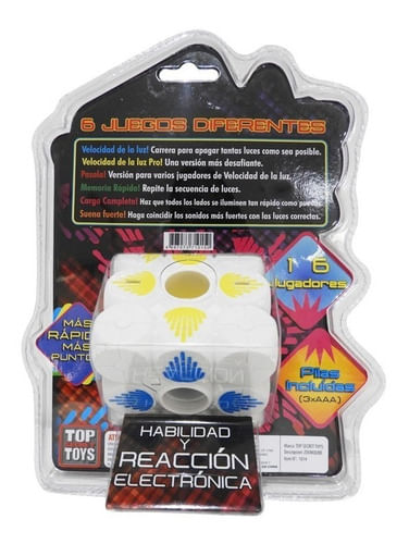 Zoomqube Shine Cubo con luzsonido Juego Habilidad Y Reacción