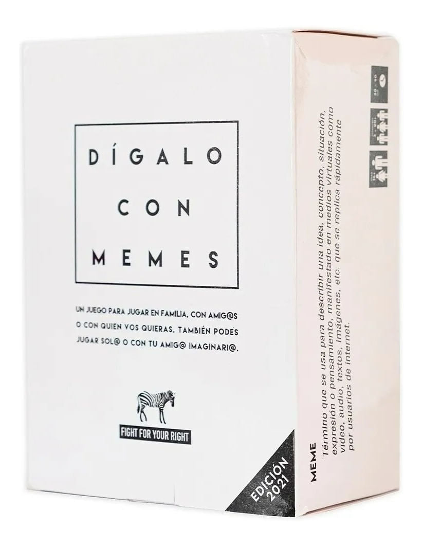 Juego De Cartas Dígalo Con Memes Fight For Your Right