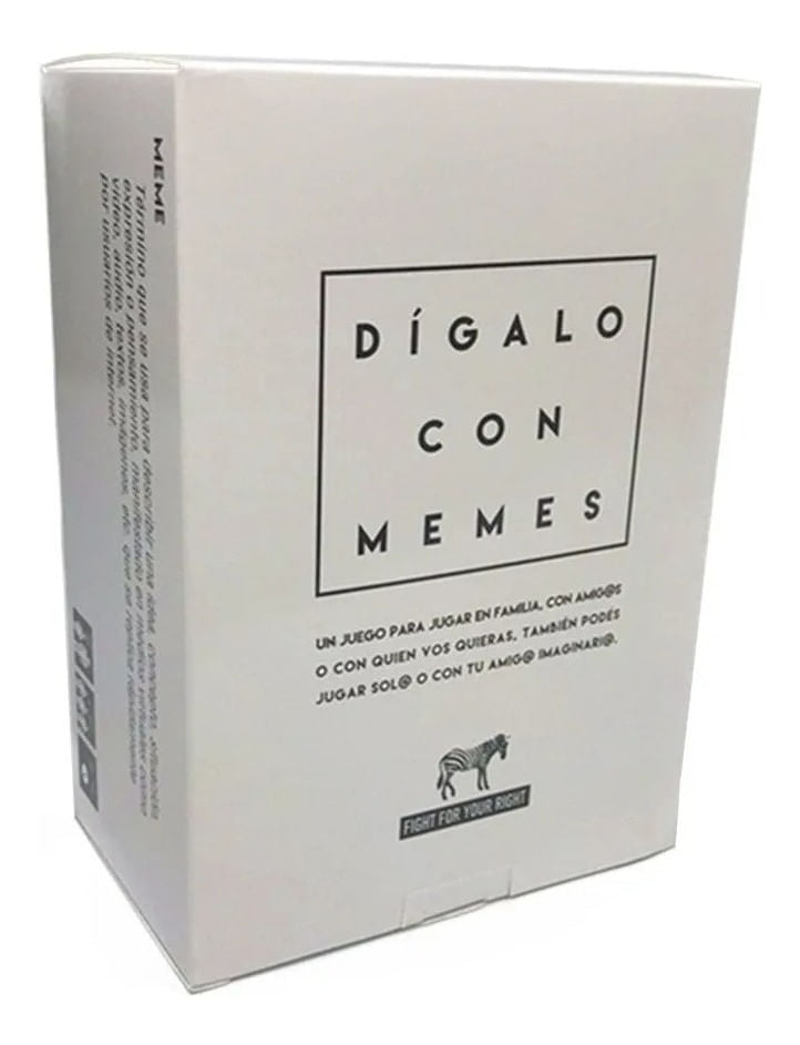 Juego De Cartas Dígalo Con Memes Fight For Your Right