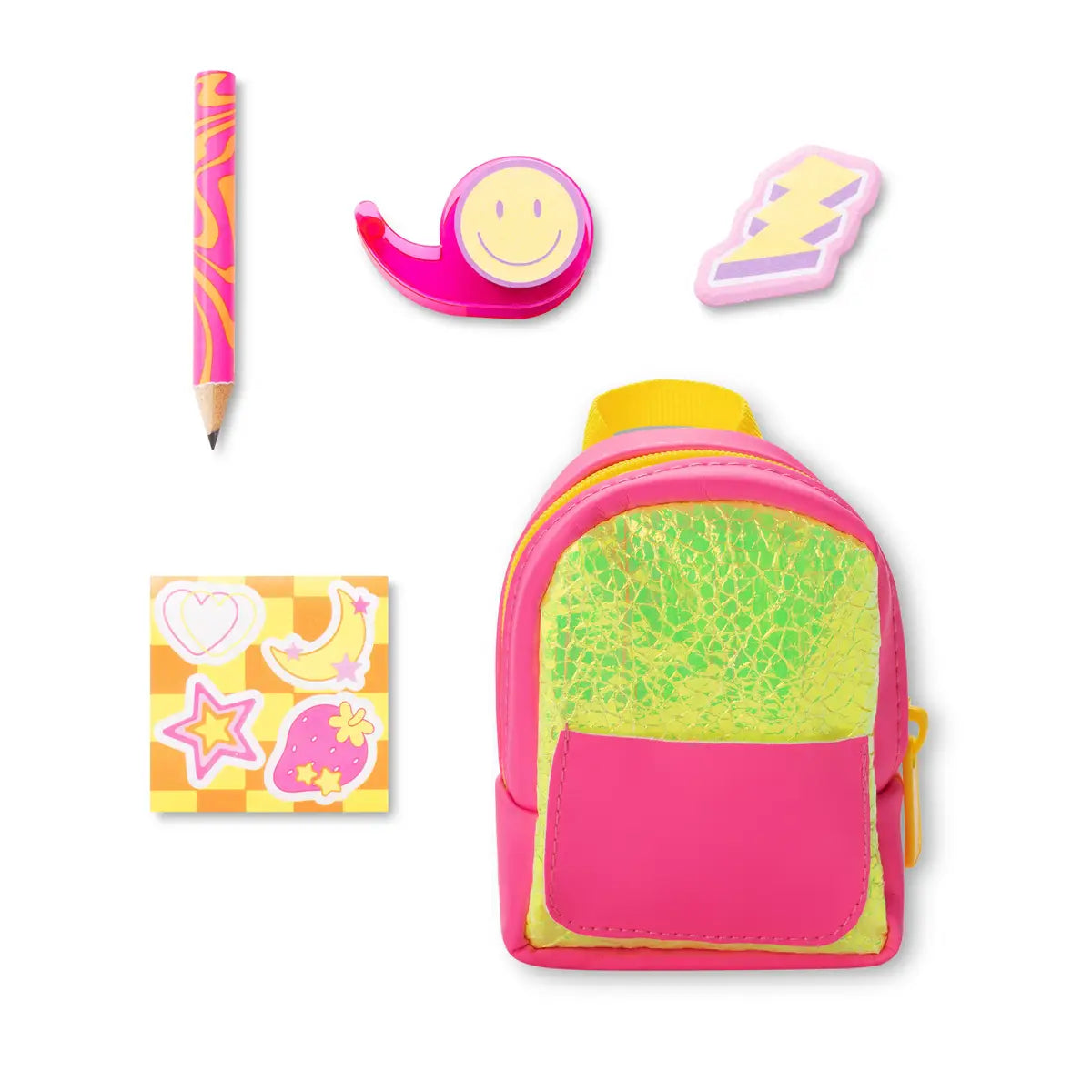 Real Littles Neon Backpack Mini Mochila Con Accesorios 005170 25589