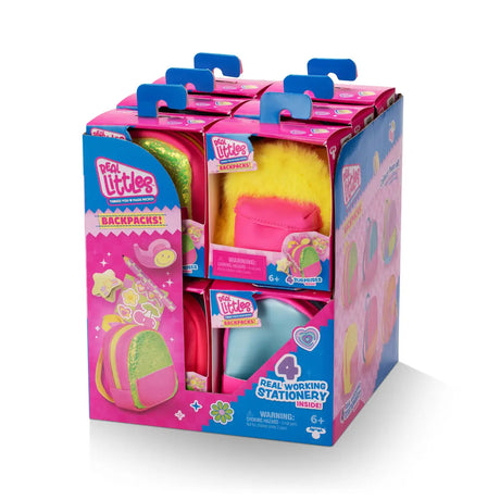 Real Littles Neon Backpack Mini Mochila Con Accesorios 005170 25589