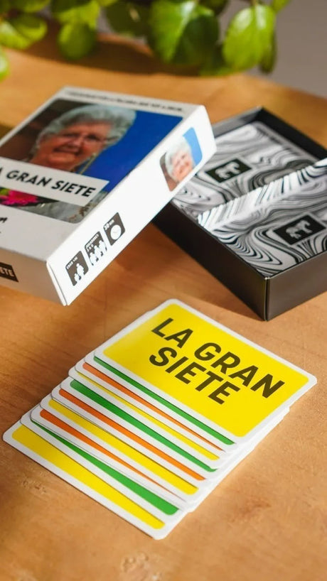 La Gran Siete Juego De Mesa Cartas Previa Risas Casa Fight