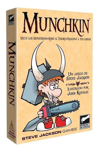 Munchkin Juego De Mesa Steve Jackson Oficial Bureau