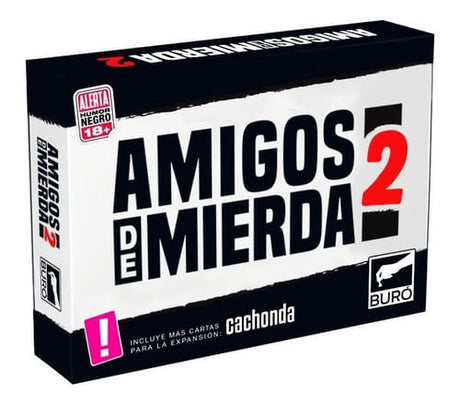 Amigos De Mierda 2 Juego Cartas Para Previa Bureau Adm2