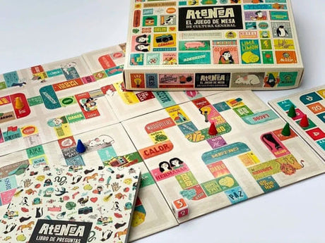 Juego De Mesa Atenea El Juego De Cultura General Maldon