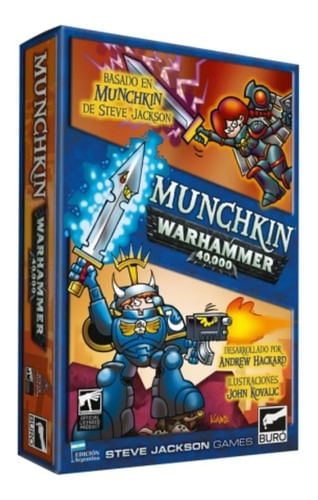Juego De Mesa Munchkin Warhammer Mknw40k Bureau