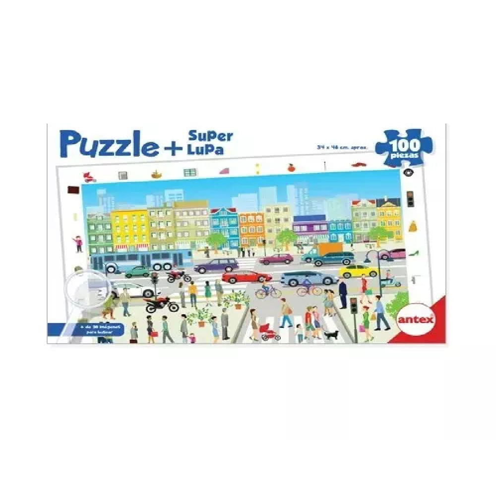 Antex Puzzles con Super Lupa 3043