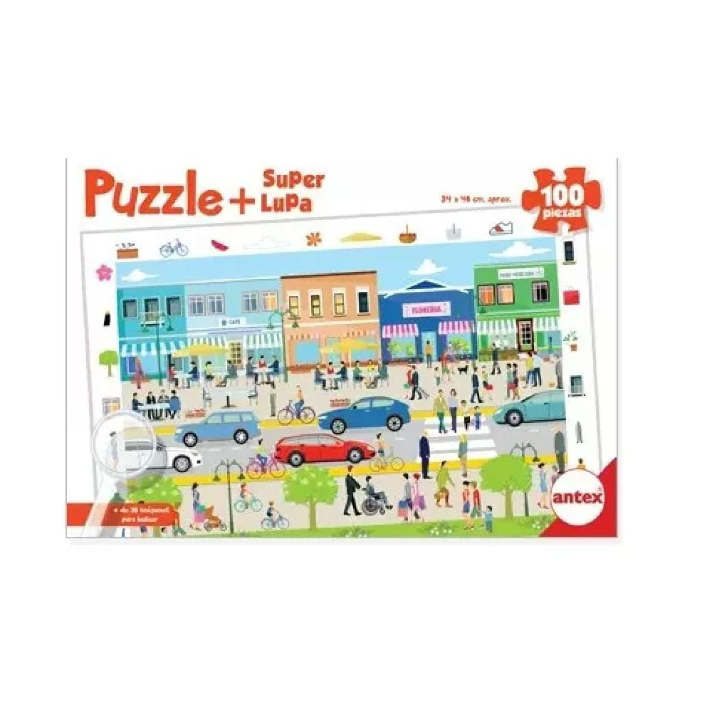 Antex Puzzles con Super Lupa 3043