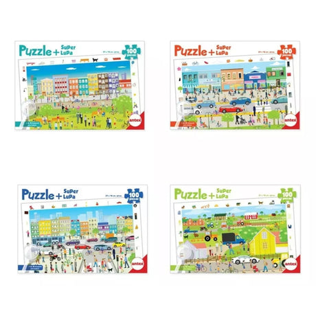 Antex Puzzles con Super Lupa 3043