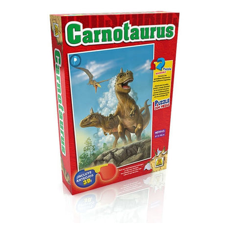 Puzzle Reversible Carnotaurus 3d 228