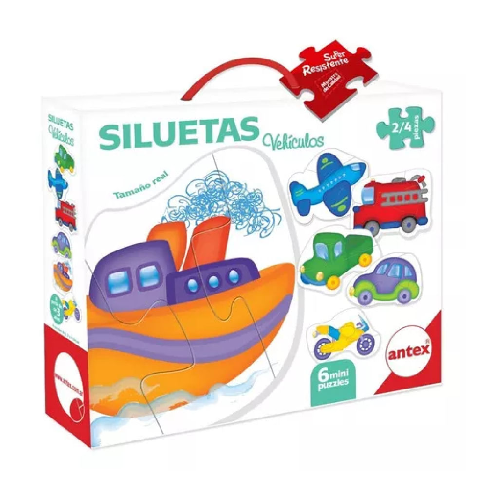 Puzzle Siluetas 2 y 3 Piezas 3023