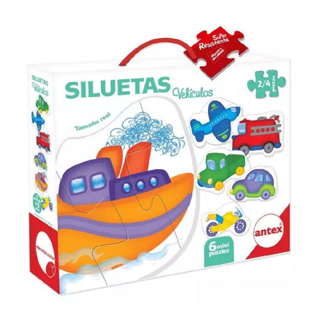 Puzzle Siluetas 2 y 3 Piezas 3023