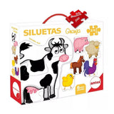 Puzzle Siluetas 2 y 3 Piezas 3023
