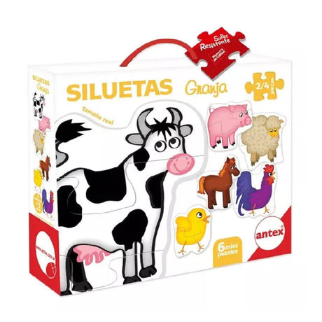 Puzzle Siluetas 2 y 3 Piezas 3023