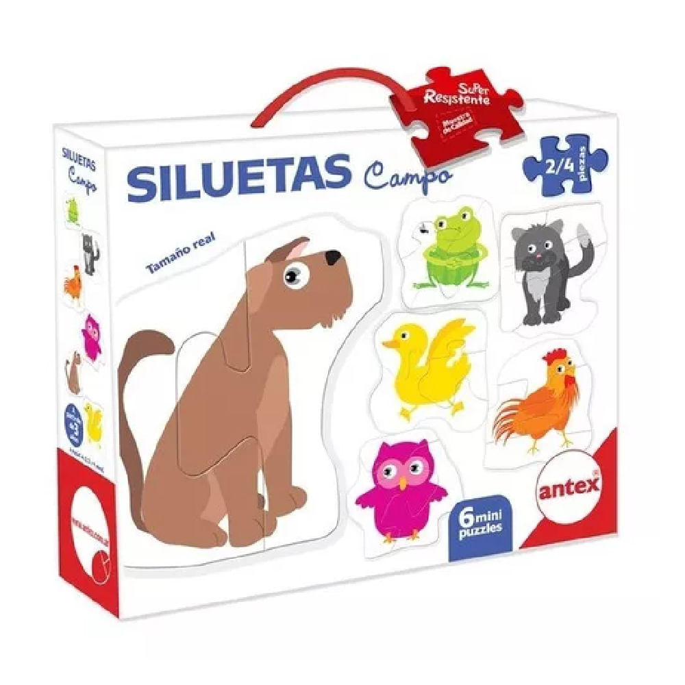 Puzzle Siluetas 2 y 3 Piezas 3023