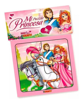Duravit 4 Puzzles Mi Princesa 4 Pzs 050