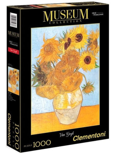 Puzzle 1000 Pzs Van Gogh Los Girasoles Clementoni 31438