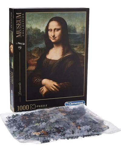Puzzle 1000 Pzs Leonardo Mona Lisa Clementoni 31413