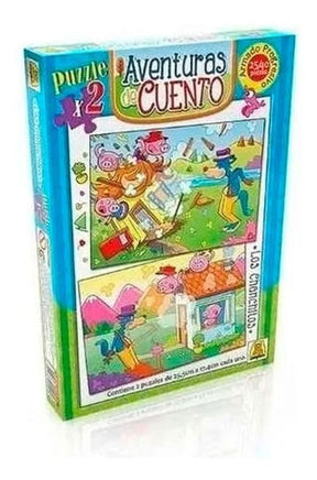 Puzzle X2 25/40pzs Los Chanchitos 034