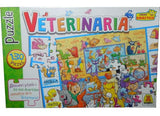 Rompecabeza Puzzle Veterinaria 130 Piezas Implas Art.310