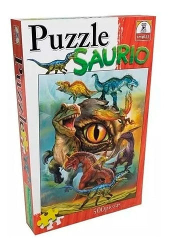 Puzzle Saurio Dinosaurios 500 Piezas Implás Art 279