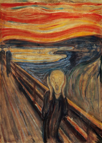 Puzzle 1000 Pzs Edvard Munch El Grito Clementoni 39377