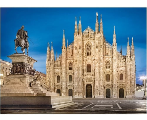 Puzzle Rompecabezas 1000 Pzs Italia Milan Clementoni 39454