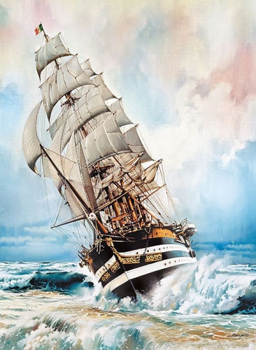 Puzzle 1000 Pzs Barco Americo Vespuccio Clementoni 39415