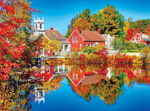 Puzzle 1000 Pzs harrisville New Hampshire Kodak 419253