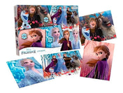 4 Puzzle Rompecabezas Frozen 24, 30 Y 36 Piezas Dfz07922
