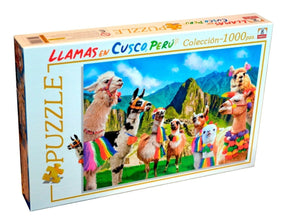Rompecabezas Puzzle 1000 Piezas Implás Llamas En Cusco 601