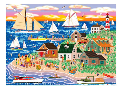 Puzzle 1000 Pzs Home Country Fogon En La Playa 419635
