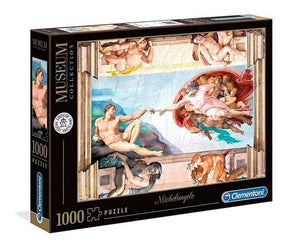 Puzzle 1000 Pzs La Creación De Adán Clementoni 39496