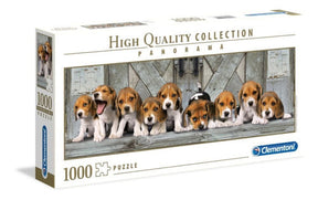 Puzzle Panorama 1000 Pzs Cachorros Beagles Clementoni 39435