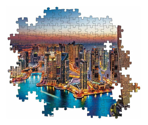 Puzzle Rompecabezas 1500 Pzs Dubai Marina Clementoni 31814