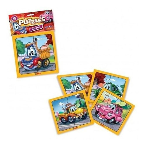 Duravit 4 Puzzles Autos 4 Pzs 023