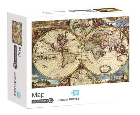 Puzzle 1000 Pzs Mapamundi Antiguo 88319 1979870 Shine