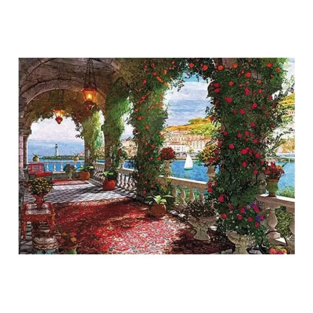 PUZZLE 1000 PCS BALCON DE ROSAS88335 2008958