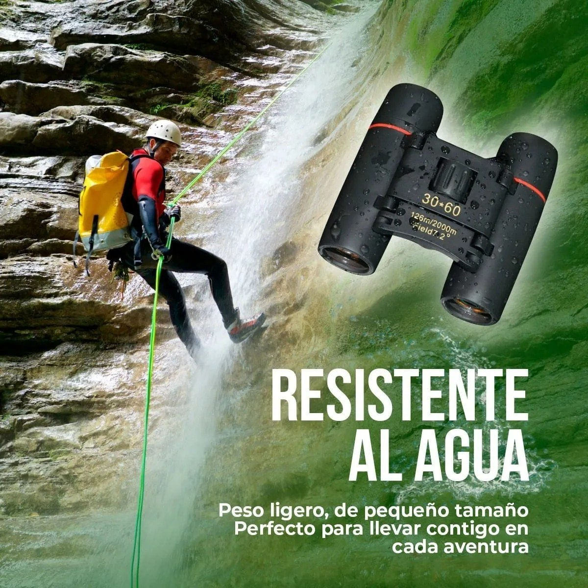 Binoculares Antireflex 30x60mm Tapa Y Colgador Ch-17-3544-1
