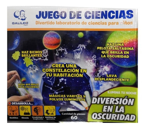 Galileo Juego De Ciencias Diversión En La Oscuridad Jc1002
