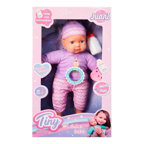 Tiny Bebote con mamadera y sonidos de 39cm 53734