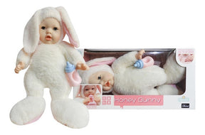 Muñeca Honey Bunny Mi Pequeño Bebe Blanca 45 Cm 3352