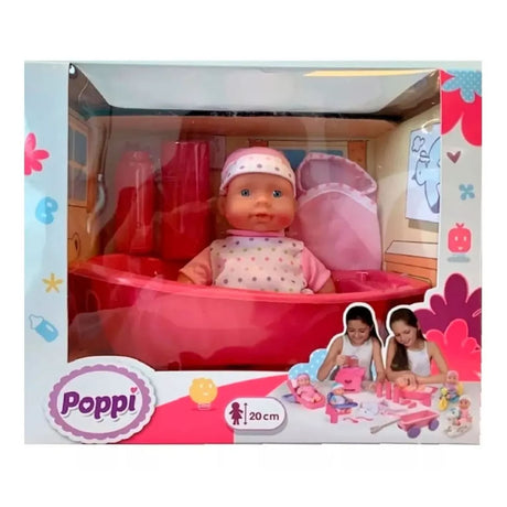 Poppi Bebe Con Bañadera 28067