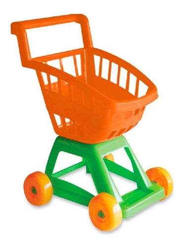 Carrito De Supermercado Colores Surtidos