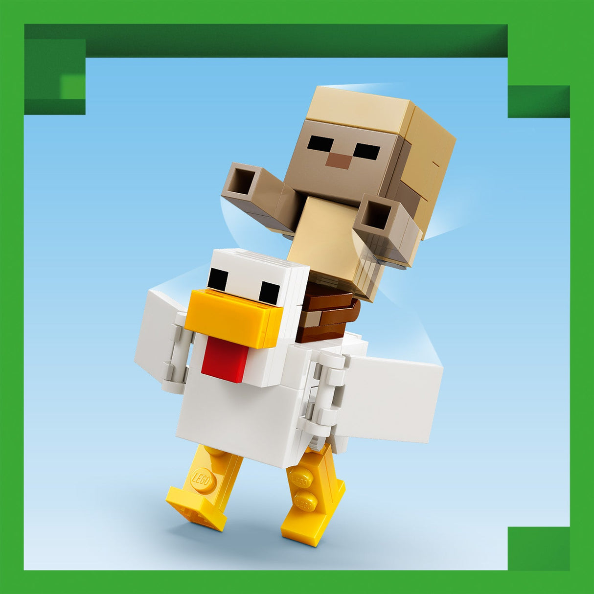 Lego MINECRAFT Chicken Jockey Desert Attack 21592 - vista 5