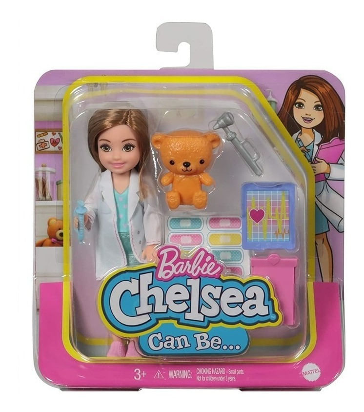 Muñeca Barbie Chelsea Profesiones Gtn86 Mattel