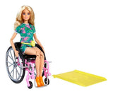 Muñeca Silla De Ruedas Barbie Fashionista Grb93